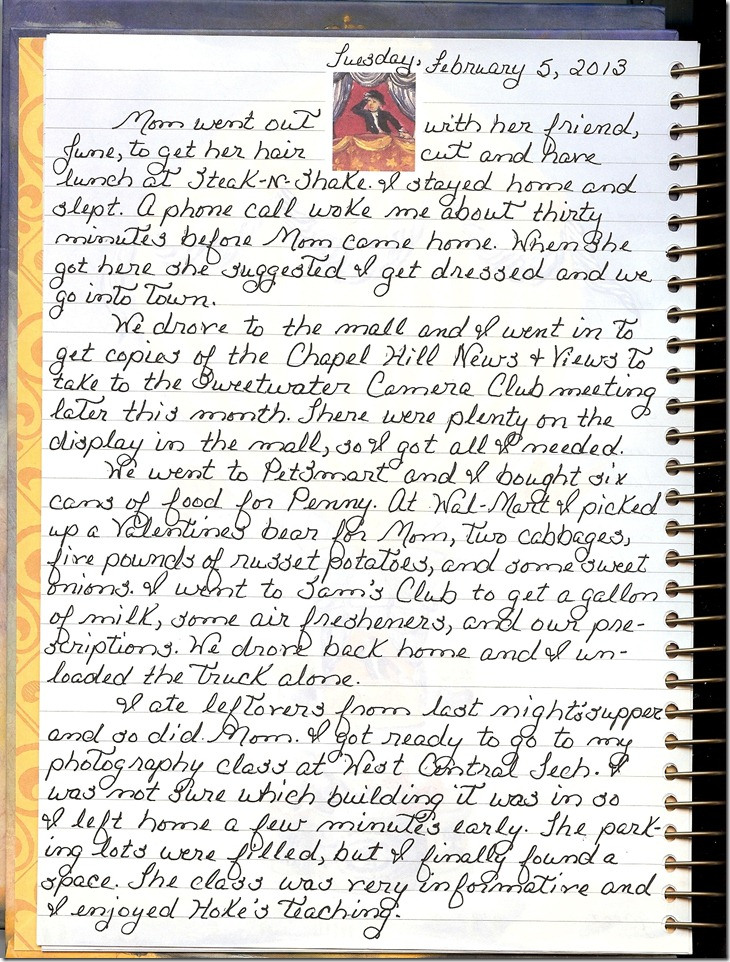 English Diary Example Maniacmertq